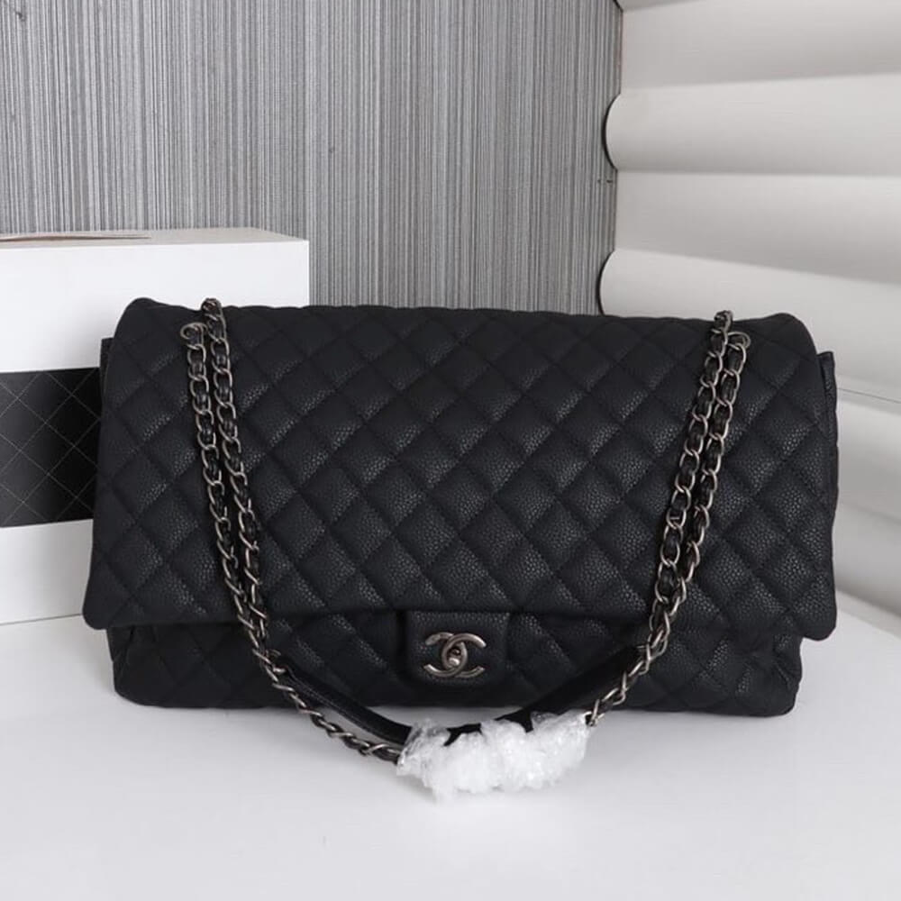 Chanel Travel Flap Bag Black