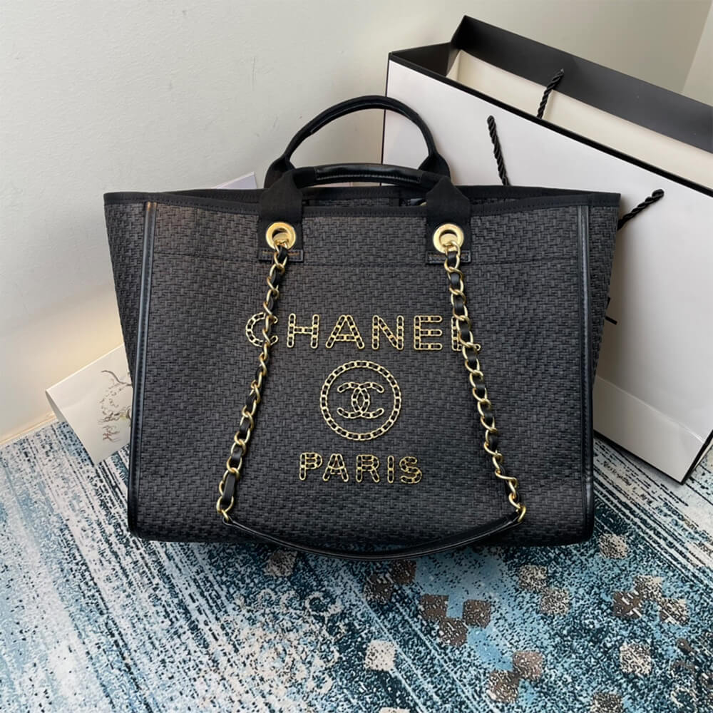 Ch*el deauville large tote