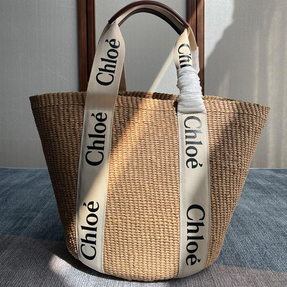 CHLOE LARGE WOODY BASKET