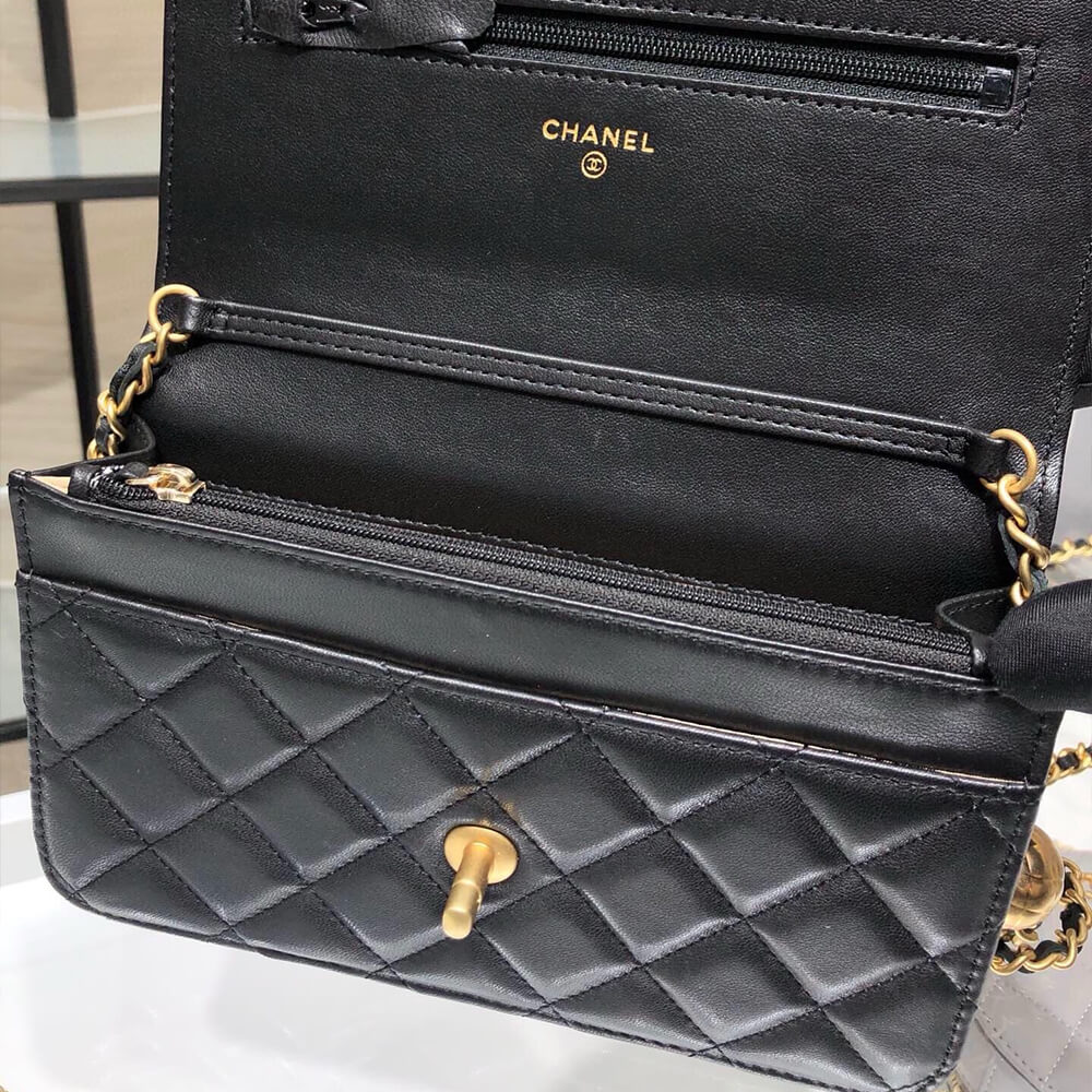 YSL Small Panier Raffia Bag In Brown