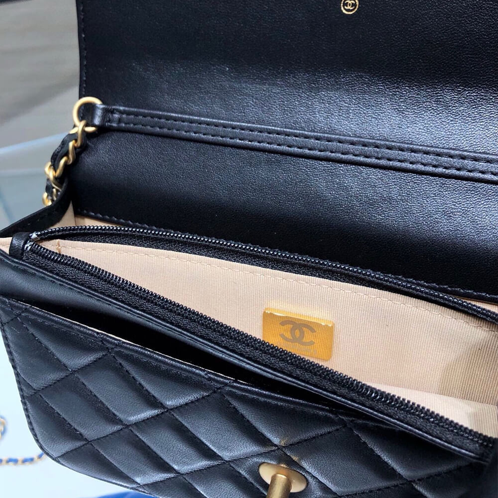 YSL Small Panier Raffia Bag In Brown