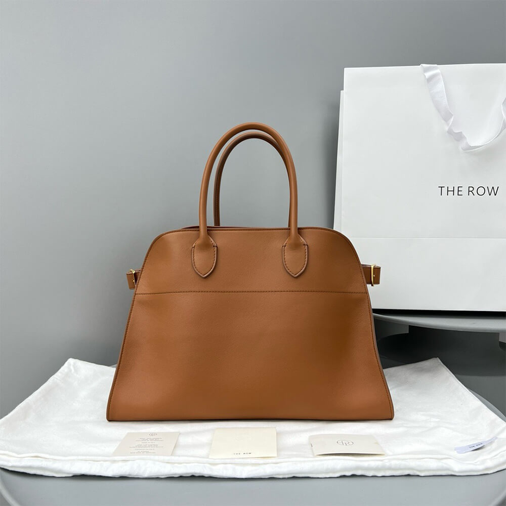THE ROW Soft Margaux 15 leather bag(High-end Grade)