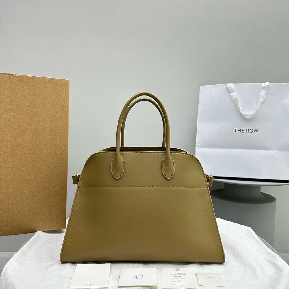 THE ROW Soft Margaux 15 leather bag(High-end Grade)