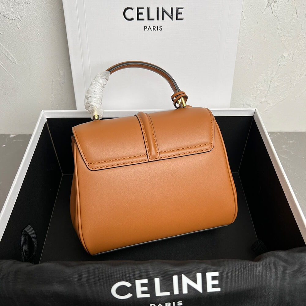 MINI FLAP BAG WITH TOP HANDLE