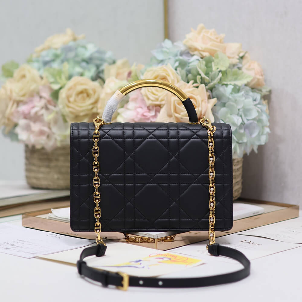 MINI FLAP BAG WITH TOP HANDLE