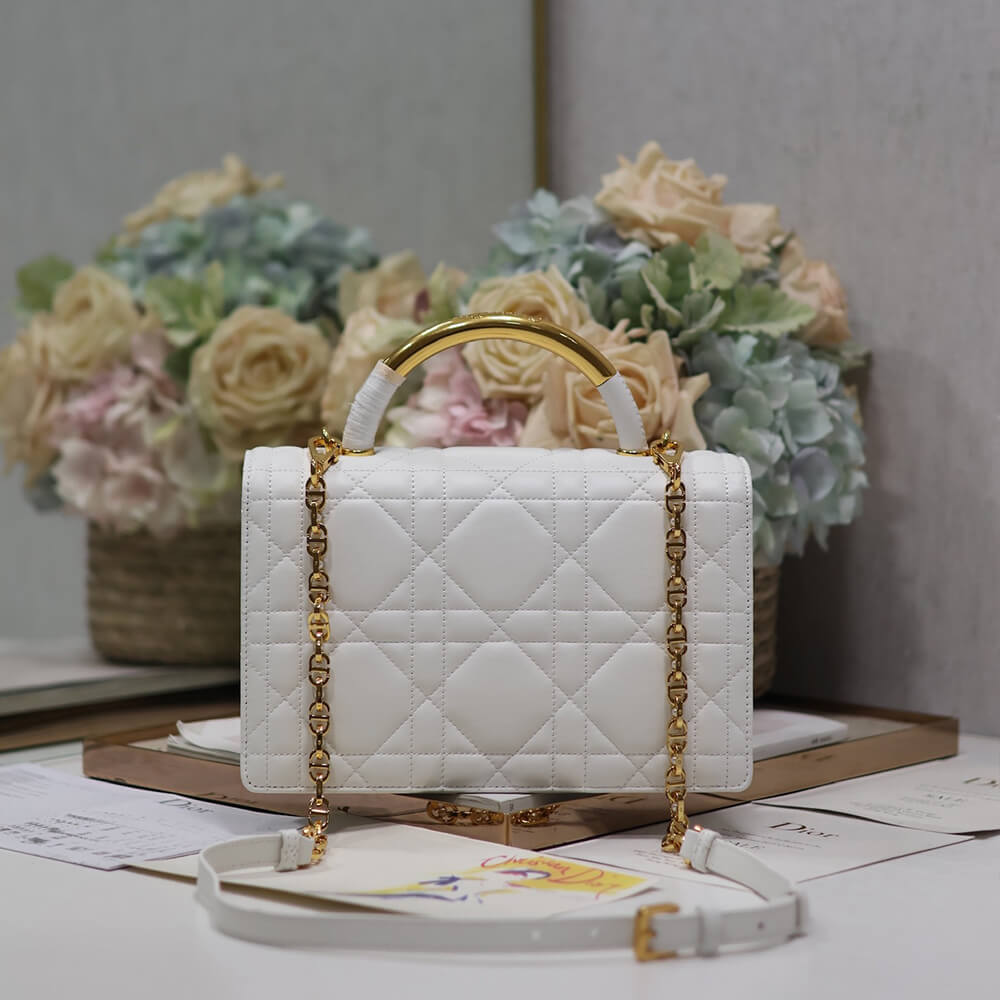 Small FLAP BAG WITH TOP HANDLE