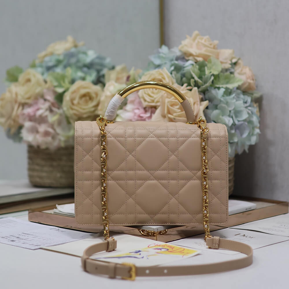 Small FLAP BAG WITH TOP HANDLE