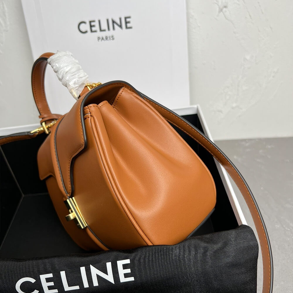 MINI FLAP BAG WITH TOP HANDLE