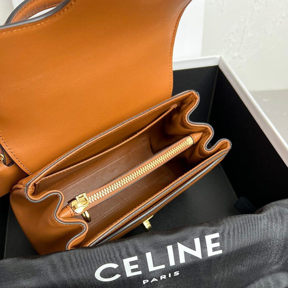 MINI FLAP BAG WITH TOP HANDLE