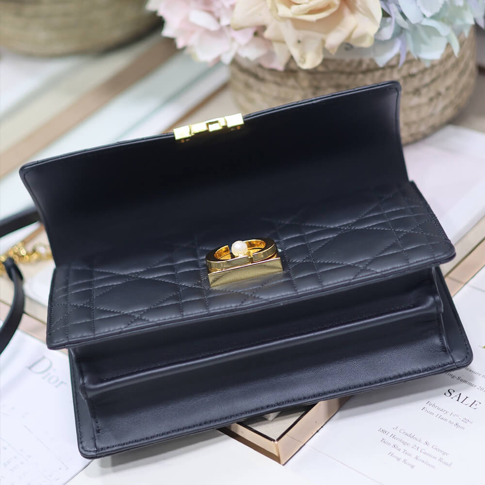 MINI FLAP BAG WITH TOP HANDLE
