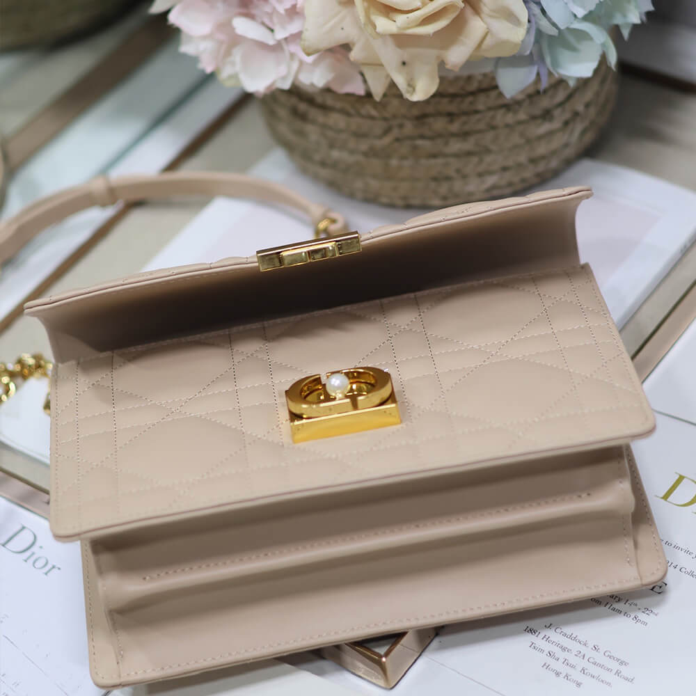 MINI FLAP BAG WITH TOP HANDLE