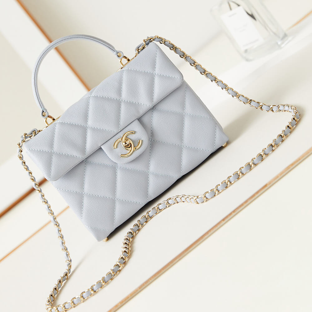 Chanel Small Flap with top handle(HIGH-END GRADE)