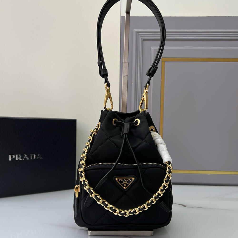 Prada Re-Edition 1995 Chaîne Re-Nylon shoulder bag(HIGH-END GRADE)