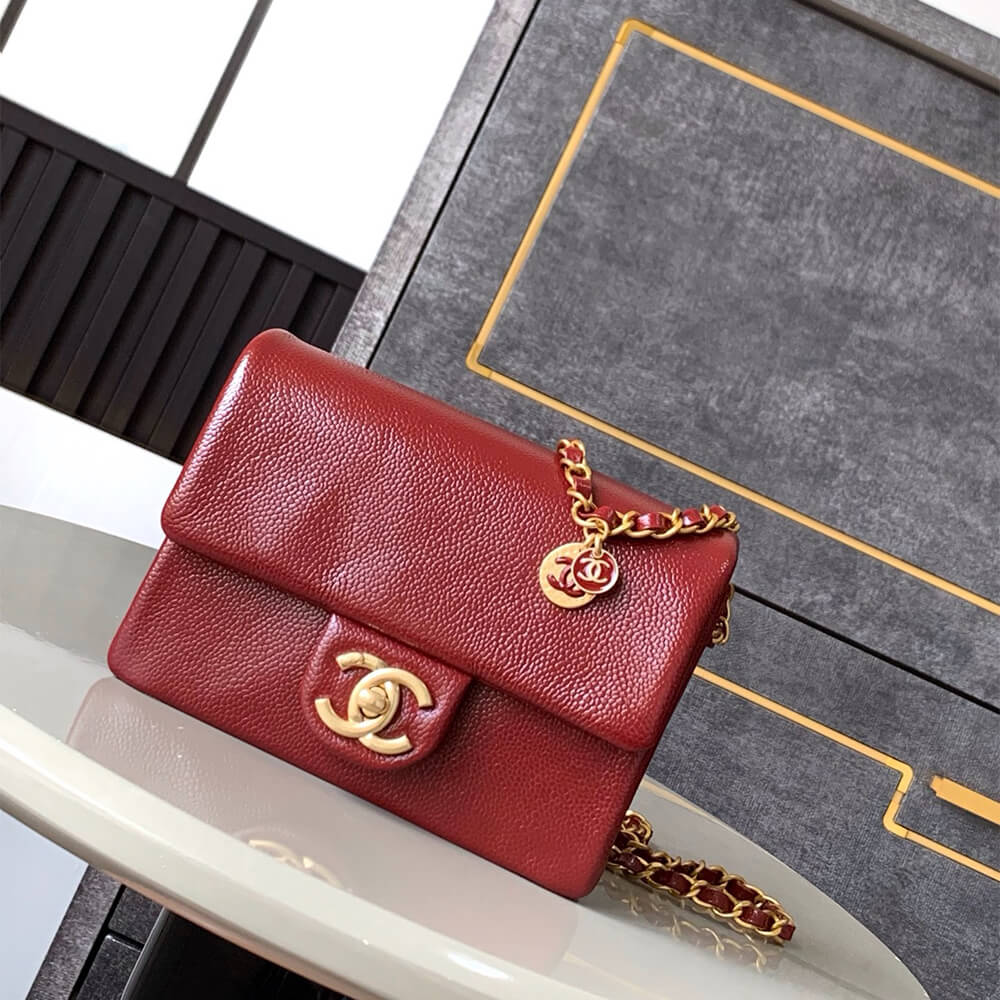 CHANEL Mini Flap Bag(high-end grade)