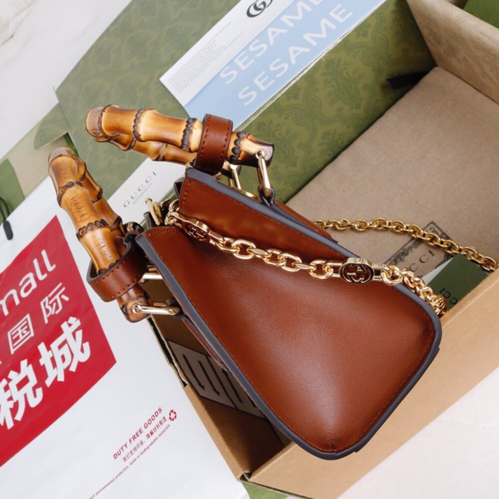 G*u*i diana crystal mini tote bag(high-end grade)