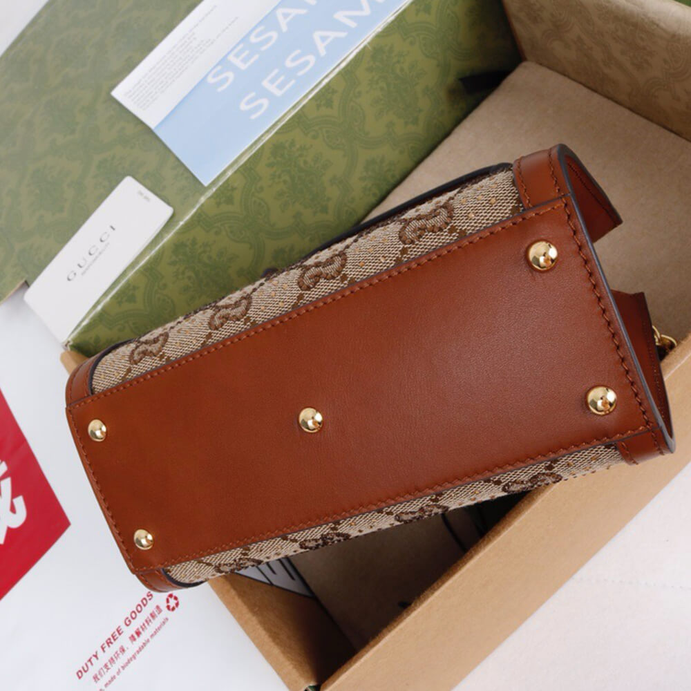 G*u*i diana crystal mini tote bag(high-end grade)