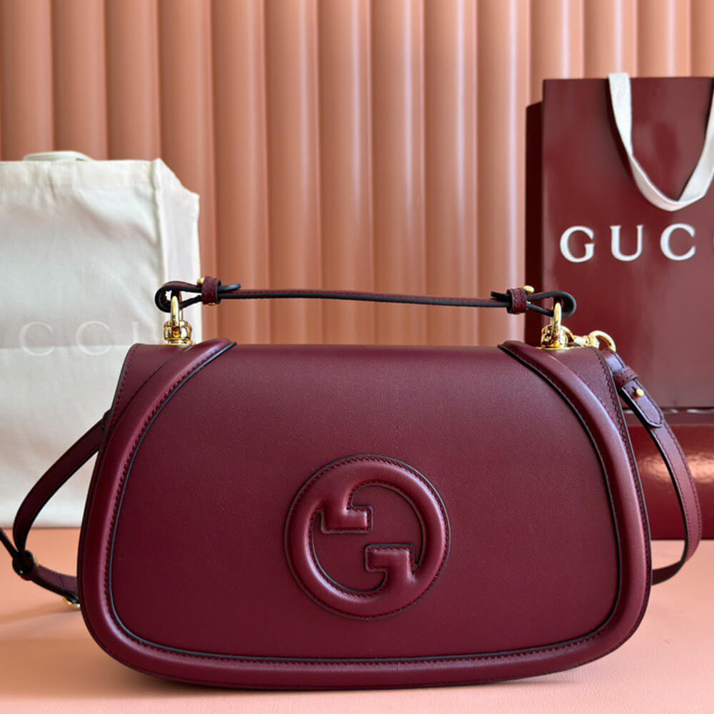 G*u*i blondie medium top handle bag