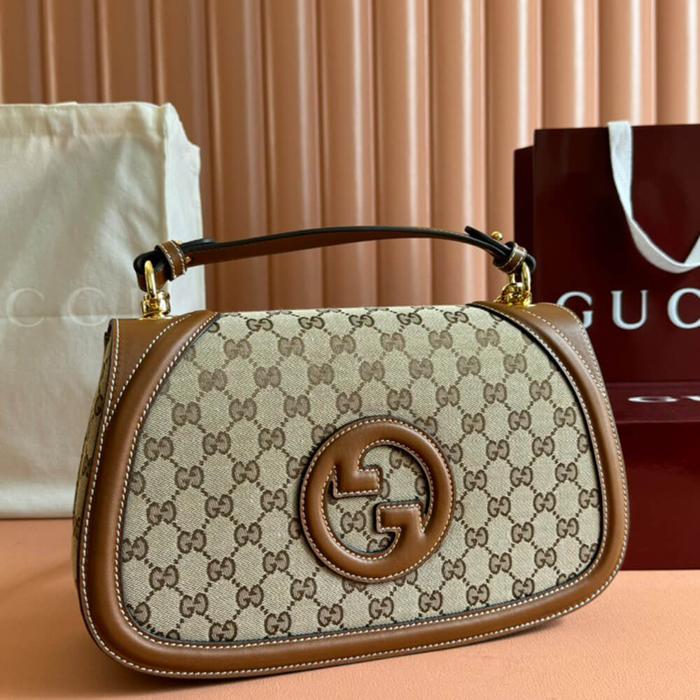 G*u*i blondie medium top handle bag