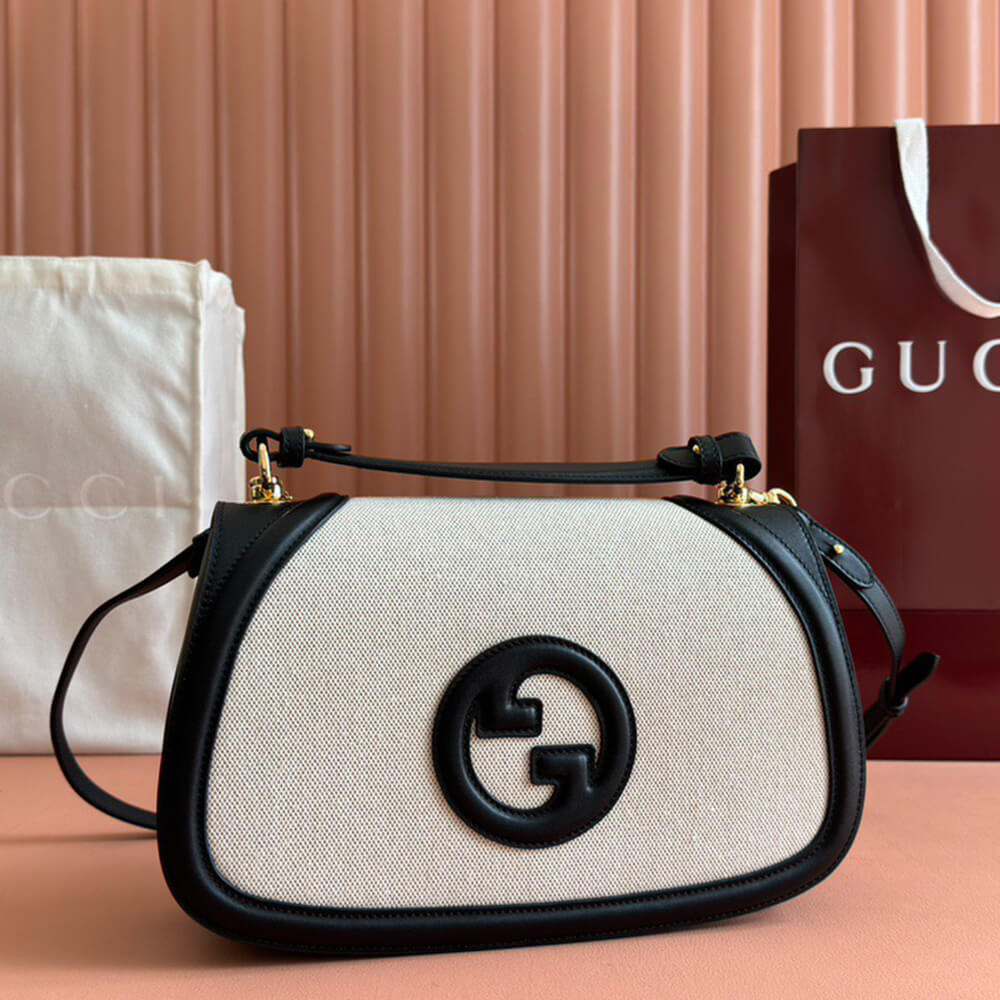 G*u*i blondie medium top handle bag