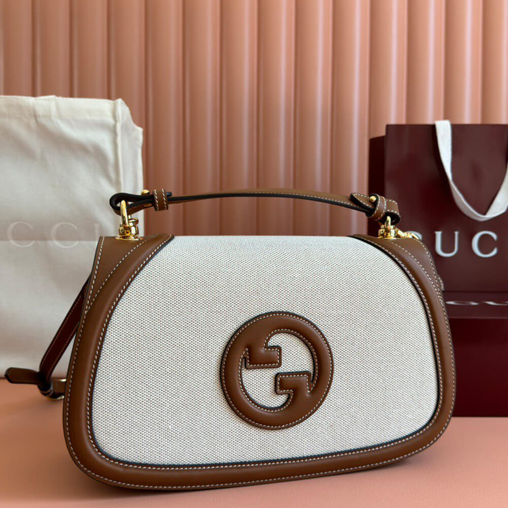 G*u*i blondie medium top handle bag