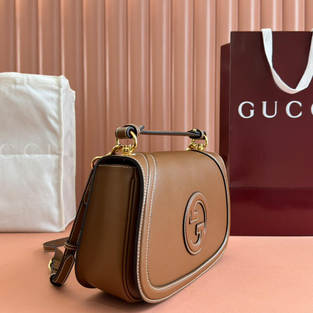 G*u*i blondie medium top handle bag