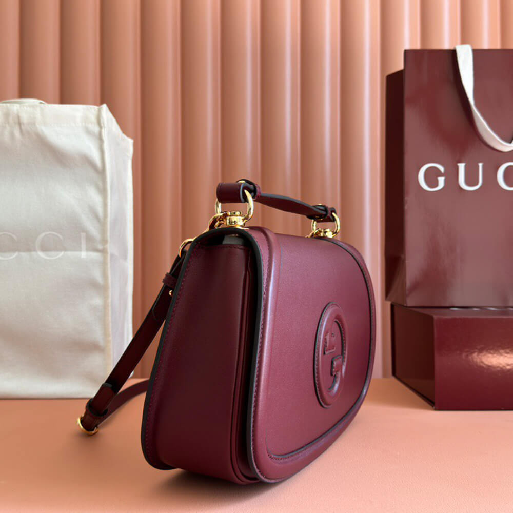 G*u*i blondie medium top handle bag