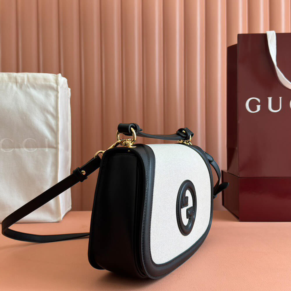 G*u*i blondie medium top handle bag