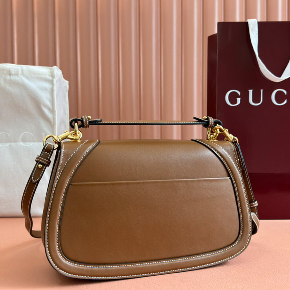 G*u*i blondie medium top handle bag