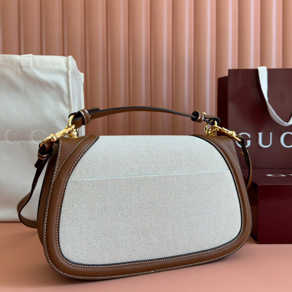 G*u*i blondie medium top handle bag