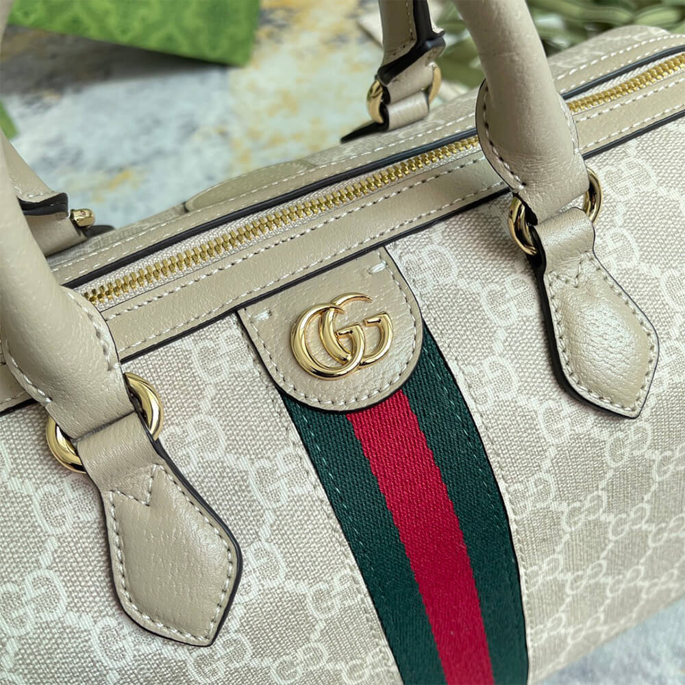 G*u*i ophidia medium top handle bag