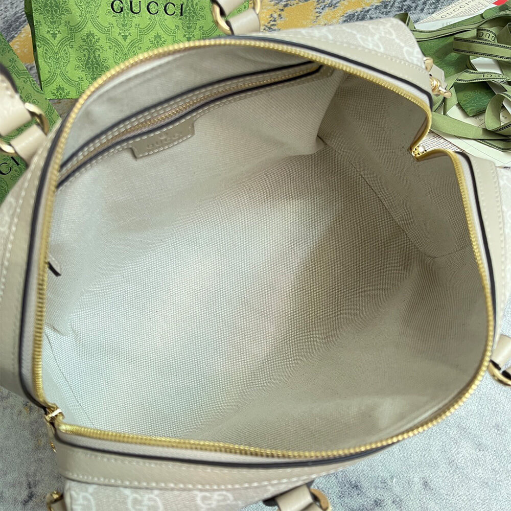 G*u*i ophidia medium top handle bag