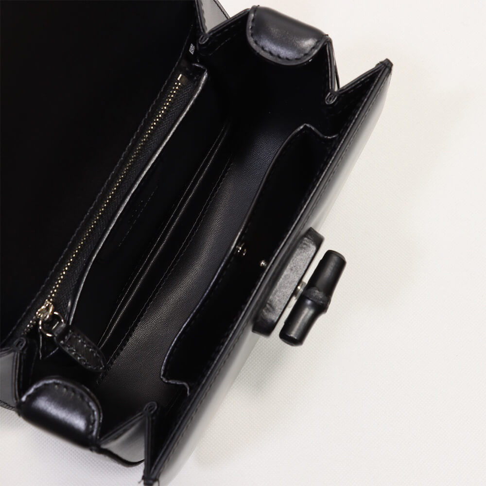 G*u*i bamboo 1947 medium top handle bag(tax-free grade)