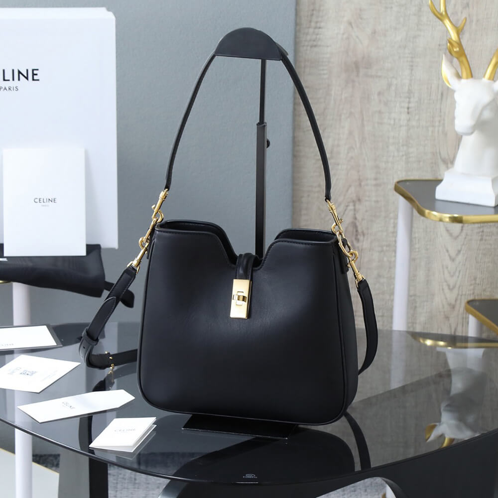 CELINE SMALL CAMILLE 16 SOFT BAG IN SMOOTH CALFSKIN(HIGH-END GRADE)