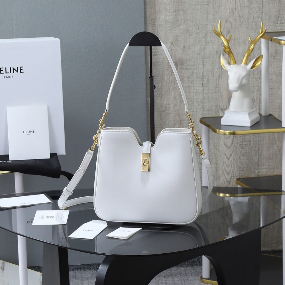 CELINE SMALL CAMILLE 16 SOFT BAG IN SMOOTH CALFSKIN(HIGH-END GRADE)