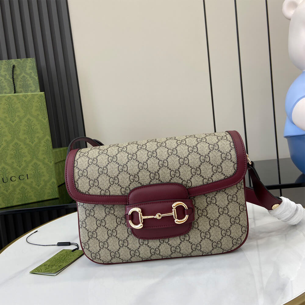 G*u*i horsebit 1955 soft medium shoulder bag