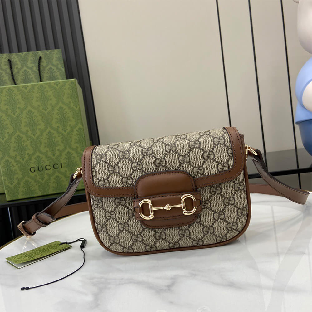 G*u*i horsebit 1955 soft small shoulder bag