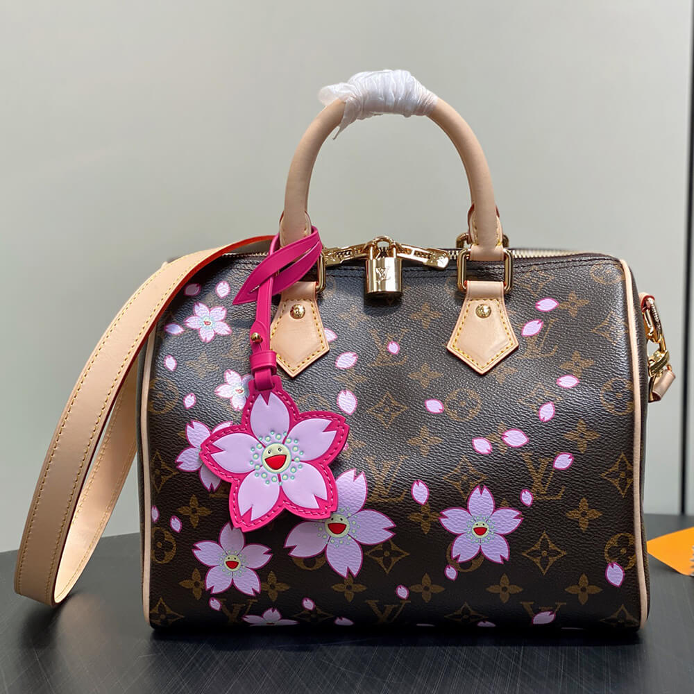LV x TM Speedy Bandouliere 25