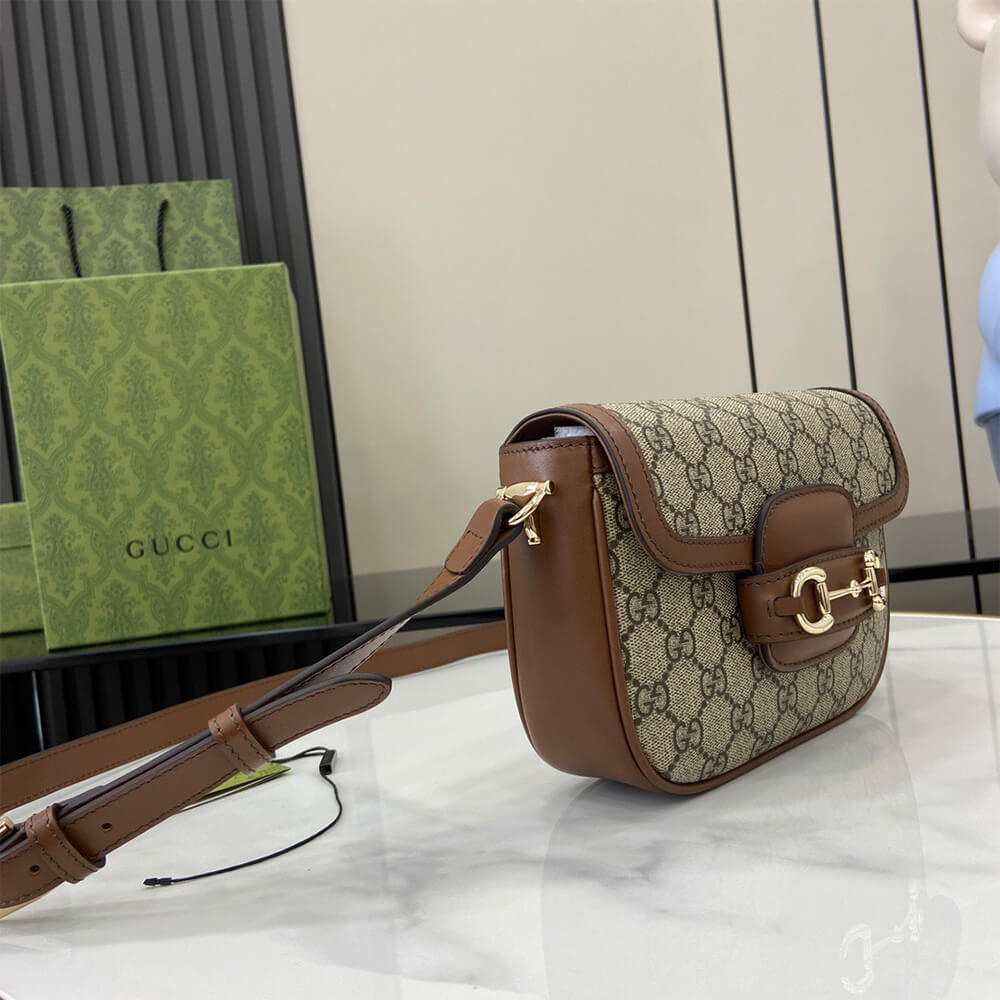 G*u*i horsebit 1955 soft small shoulder bag