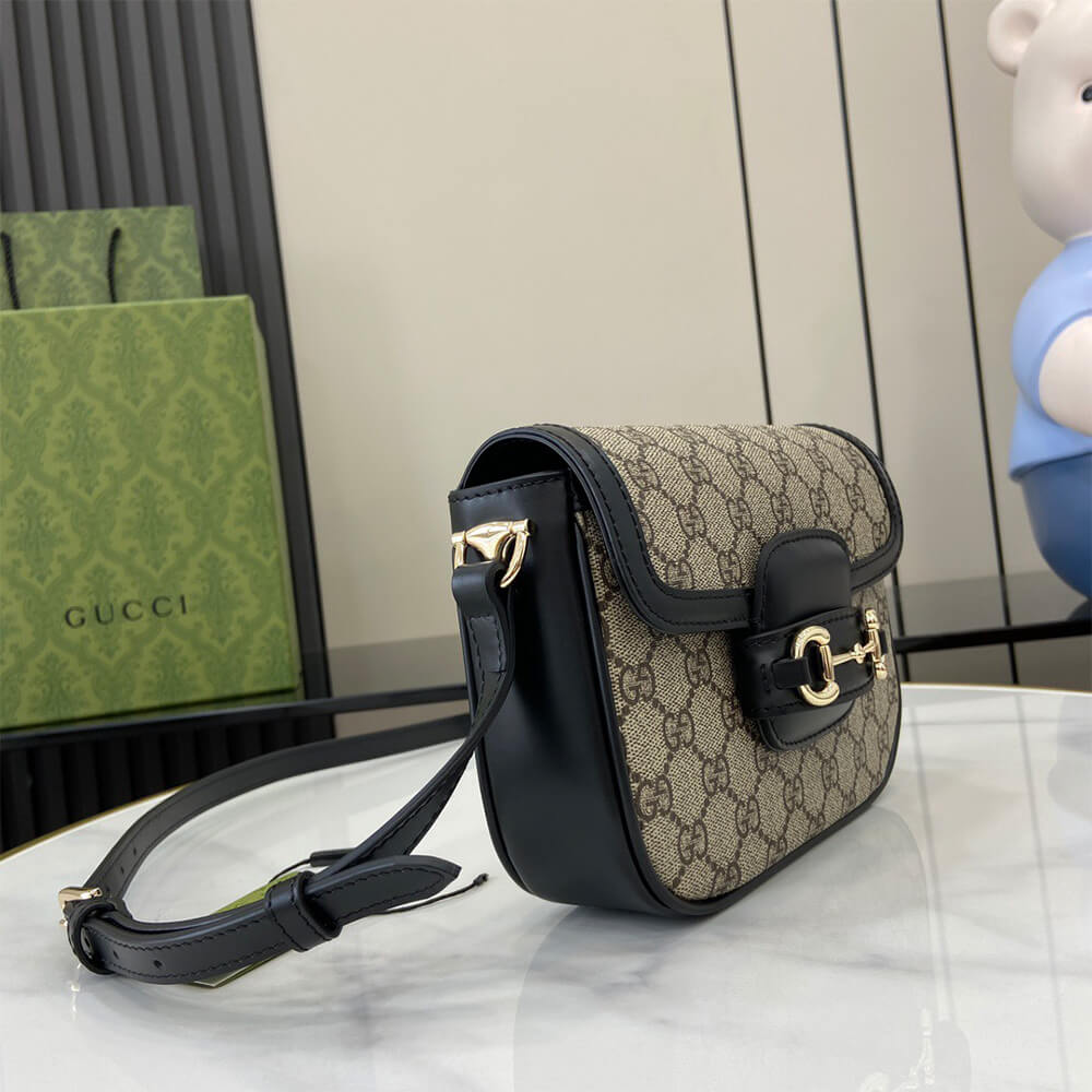 G*u*i horsebit 1955 soft small shoulder bag