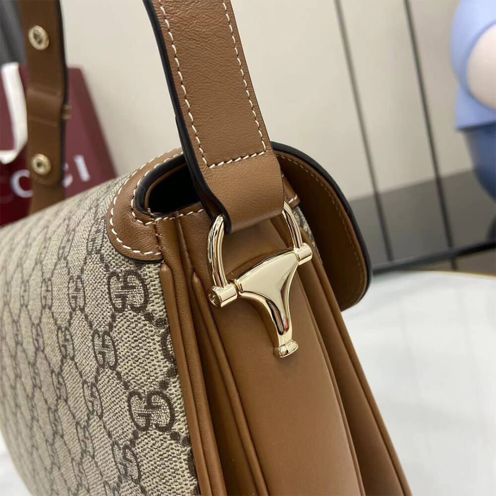 G*u*i horsebit 1955 soft medium shoulder bag