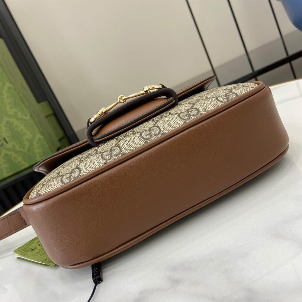 G*u*i horsebit 1955 soft small shoulder bag