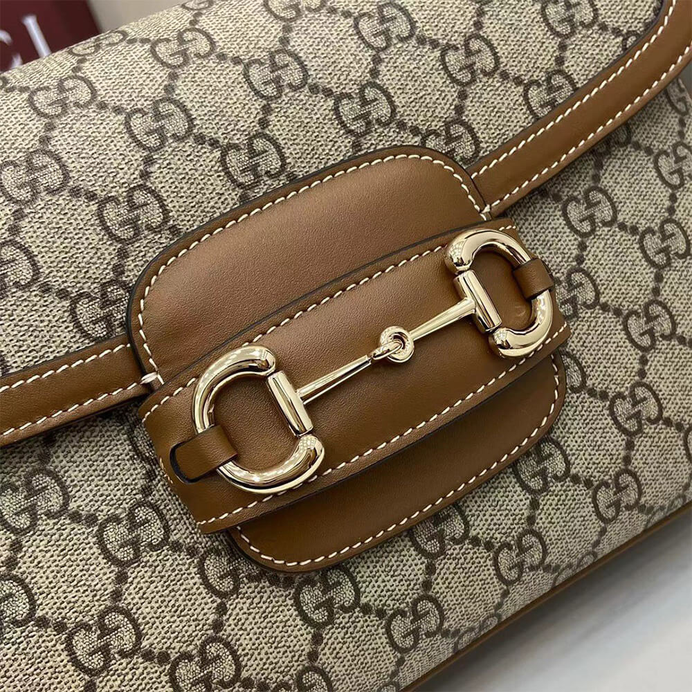 G*u*i horsebit 1955 soft medium shoulder bag