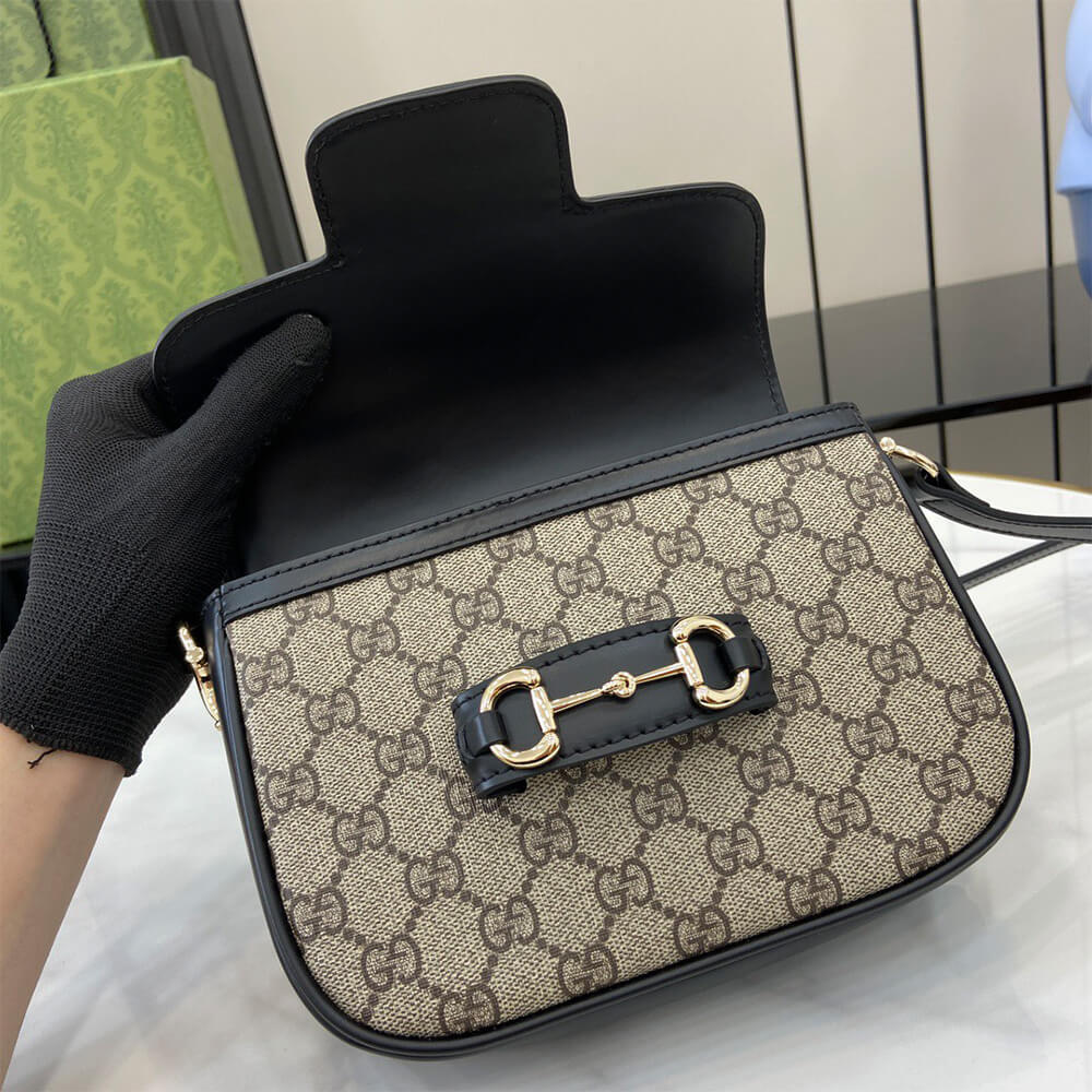 G*u*i horsebit 1955 soft small shoulder bag