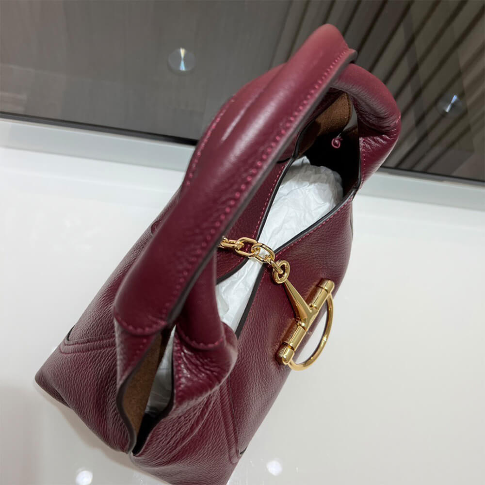 G*u*i softbit medium top handle bag(high-end grade)