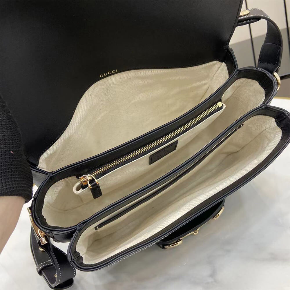G*u*i horsebit 1955 soft medium shoulder bag