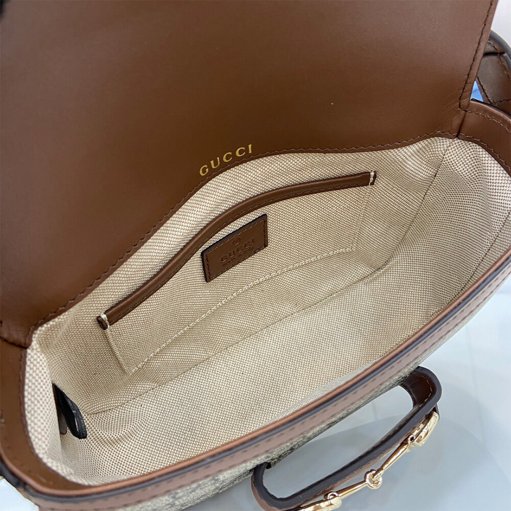 G*u*i horsebit 1955 soft small shoulder bag