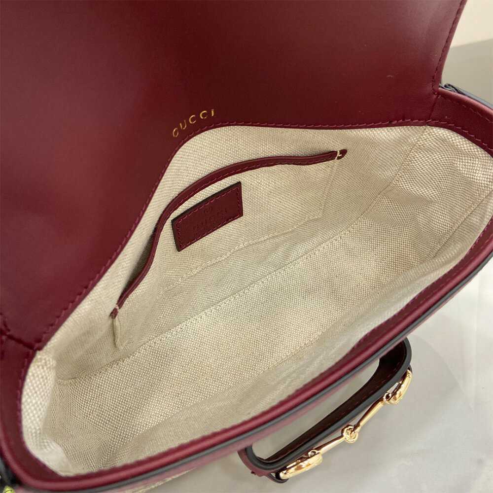 G*u*i horsebit 1955 soft small shoulder bag