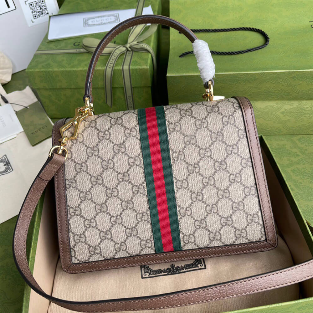 G*u*i ophidia medium top handle bag(high-end grade)
